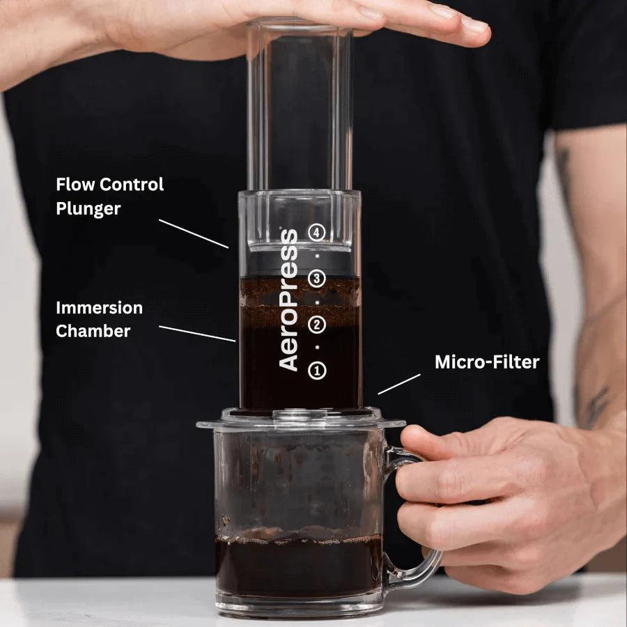 AeroPress Coffee Maker: Clear