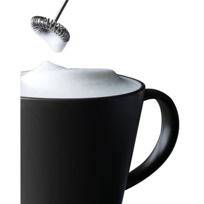 AeroLatte Milk Frother with Stand: Black