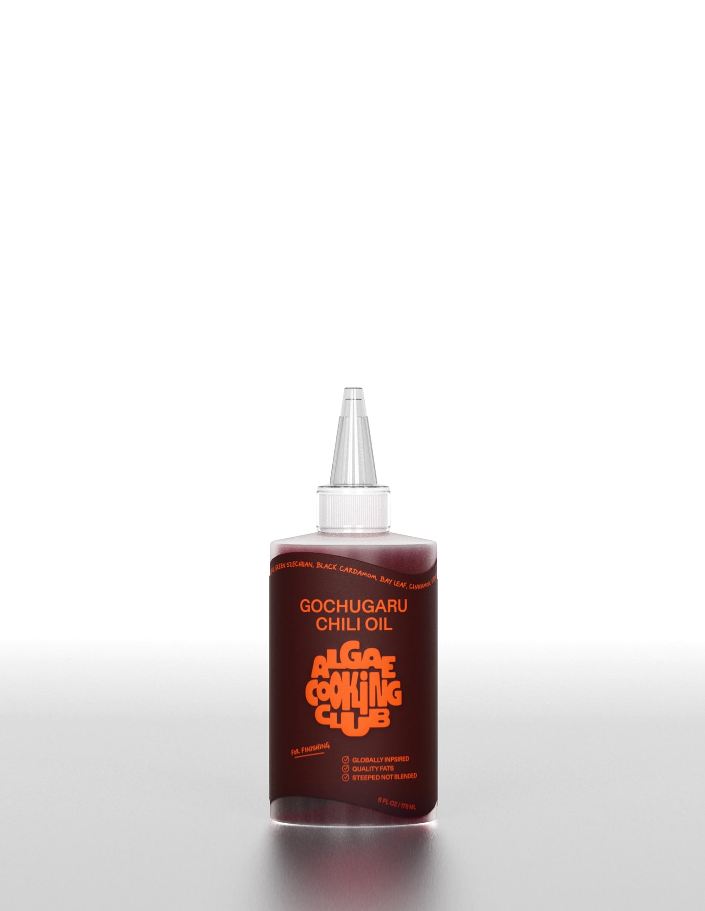 Algae Cooking Club Gochugaru Chili Oil: 7 oz.