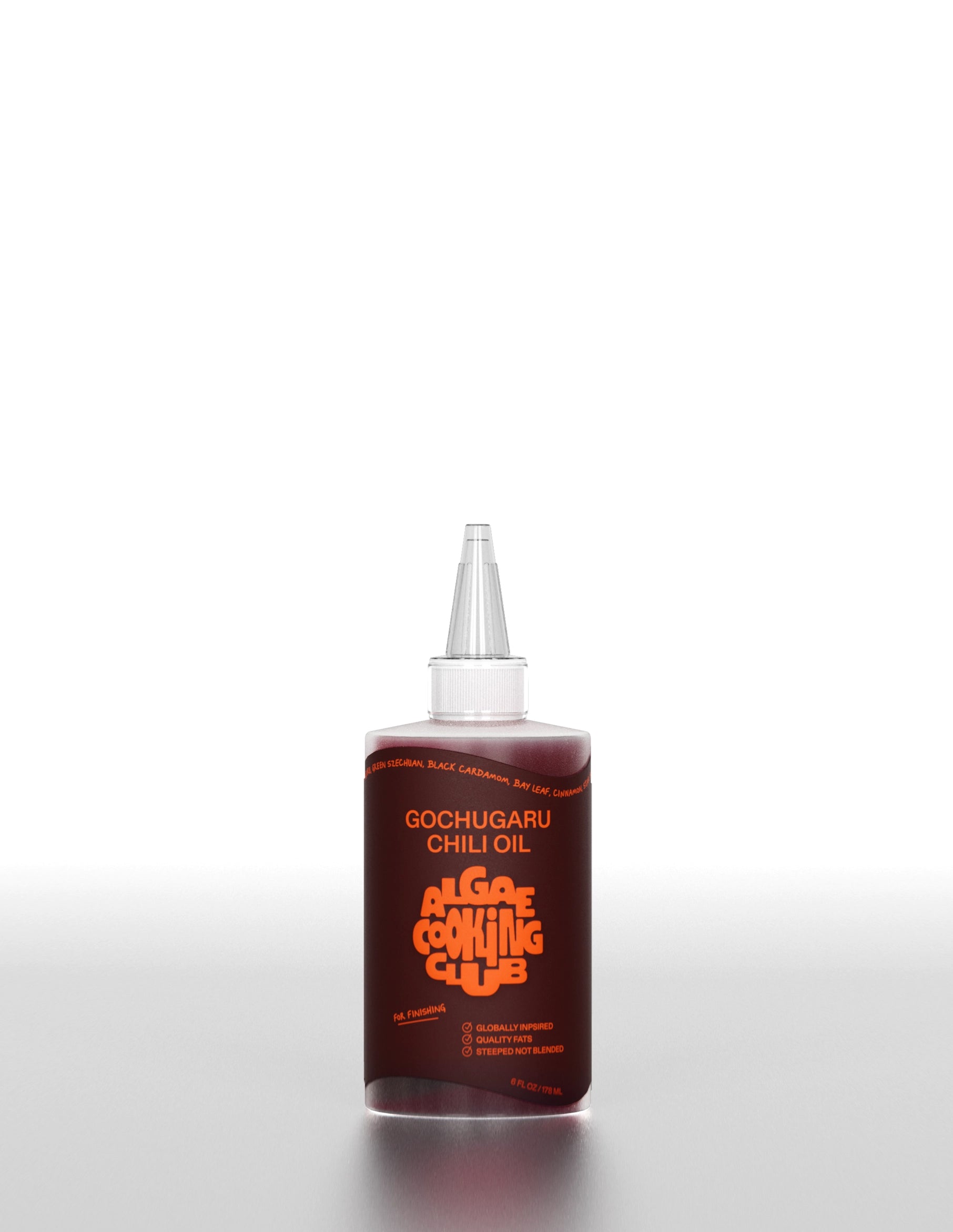 Algae Cooking Club Gochugaru Chili Oil: 7 oz.