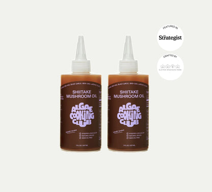Algae Cooking Club Shiitake Mushroom Oil: 7 oz.