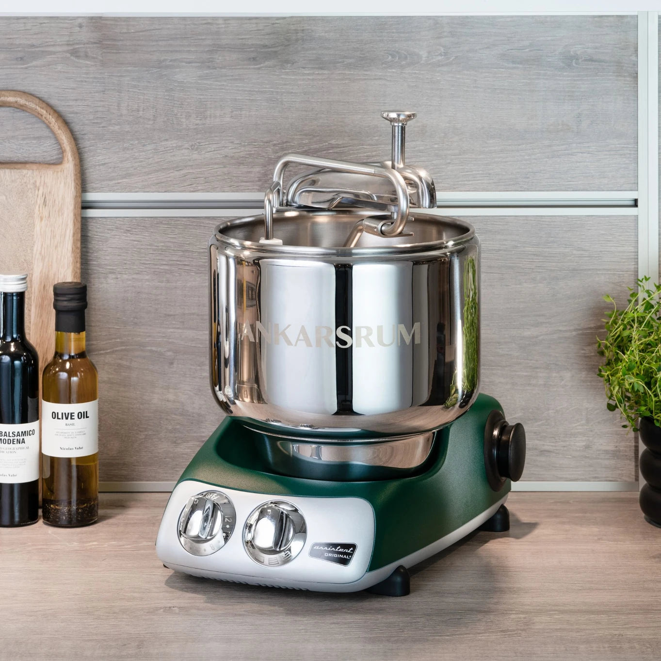 Ankarsrum Stand Mixer (AKM 6230): Forest Green