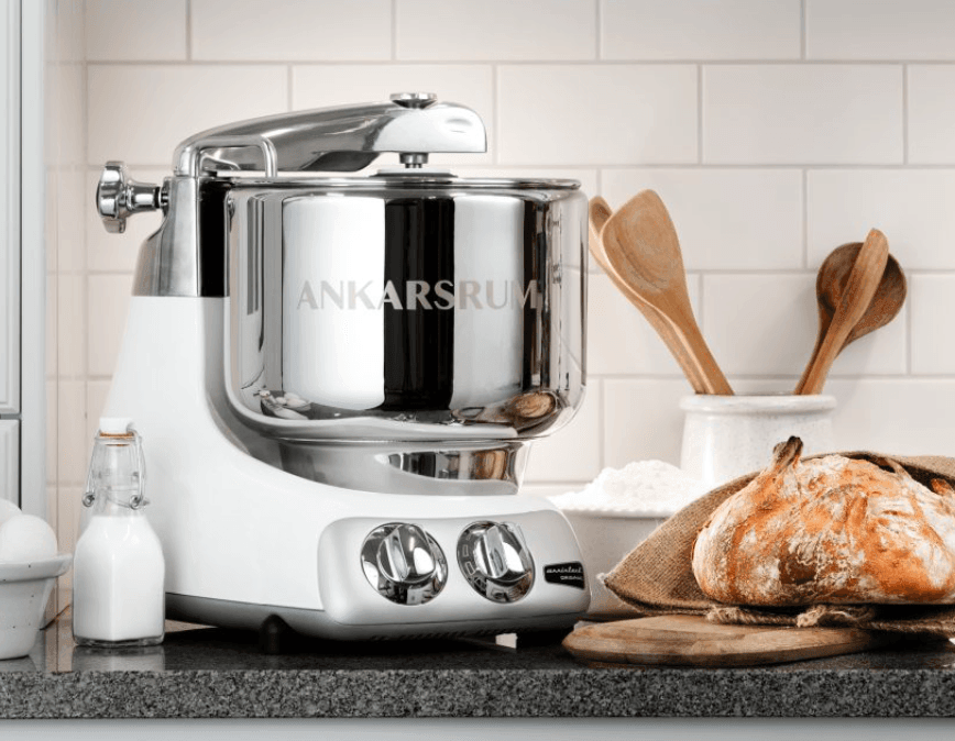 Ankarsrum Stand Mixer (AKM 6230): Glossy White