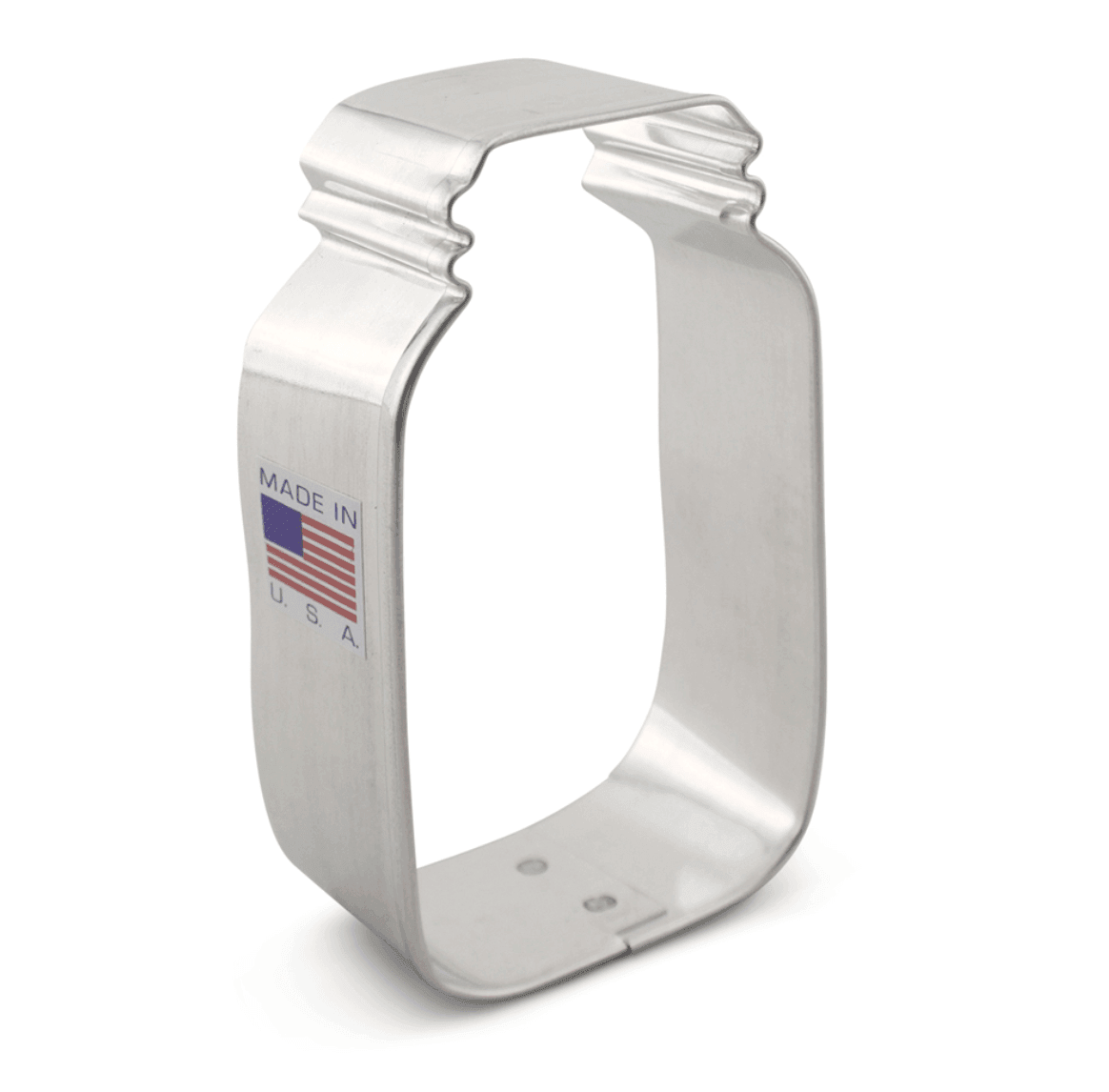 Ann Clark Cookie Cutter: Mason Jar, 3.5"