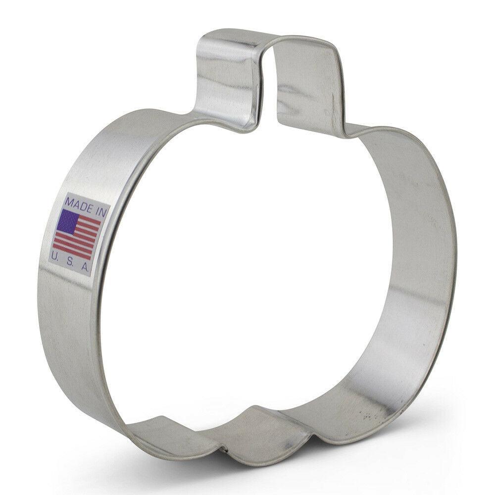 Ann Clark Cookie Cutter: Pumpkin, 4"