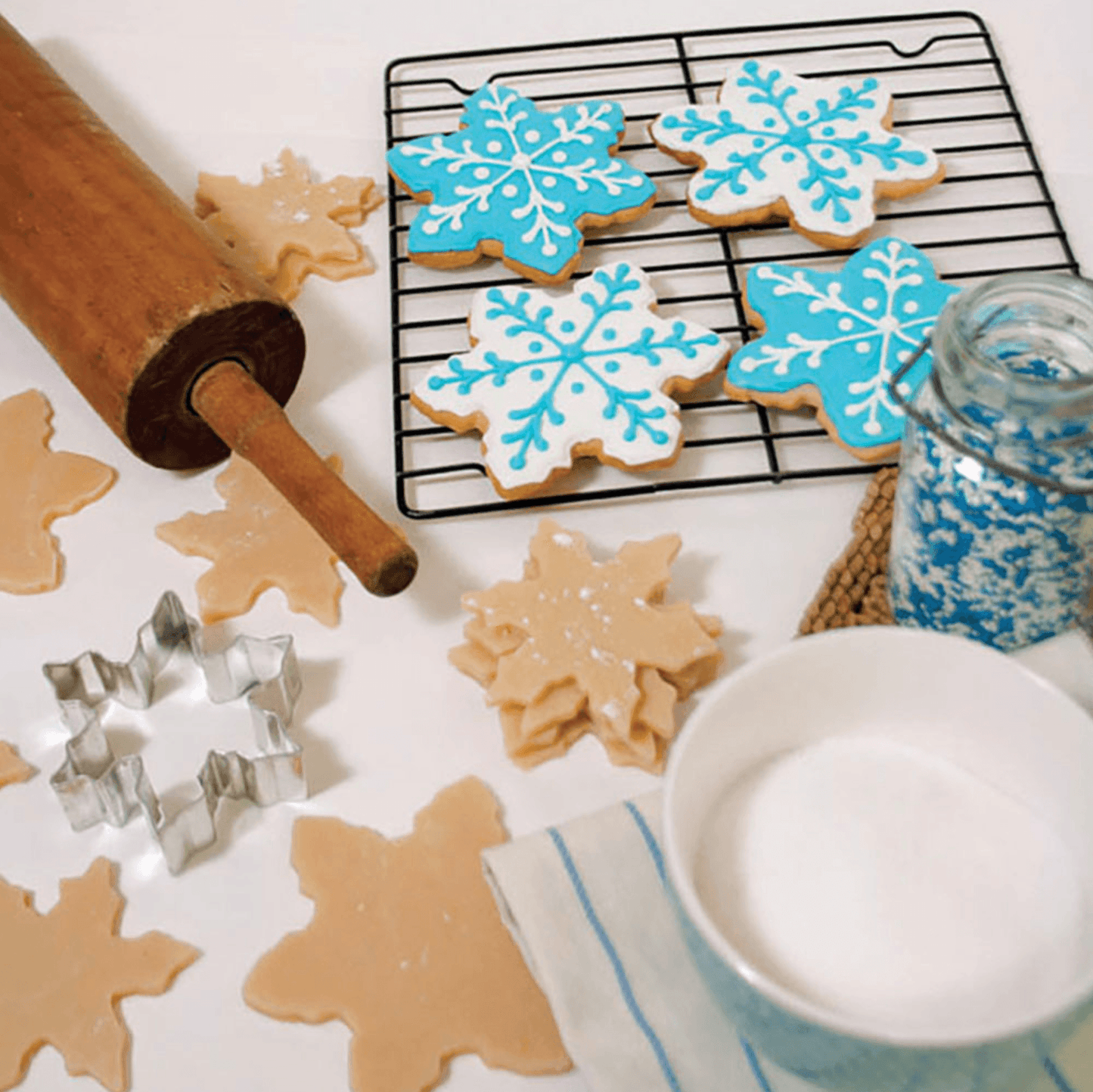 Ann Clark Cookie Cutter: Snowflake, 3.5"