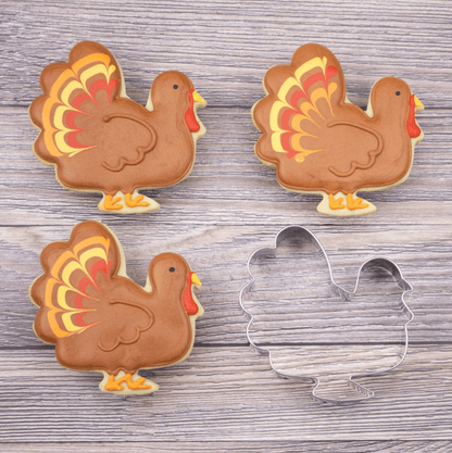 Ann Clark Cookie Cutter: Turkey, 3.675"
