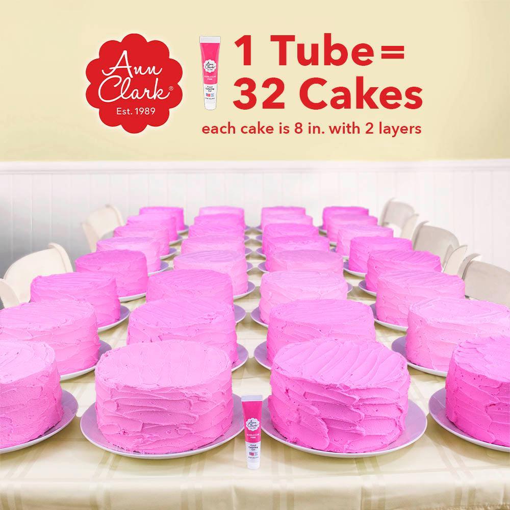Ann Clark Gel Food Coloring (Set of 6)