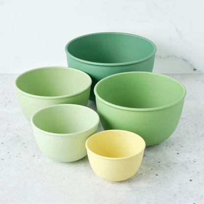 Bamboozle 5 Piece Mixing Bowl Set: Fresh Guacamole