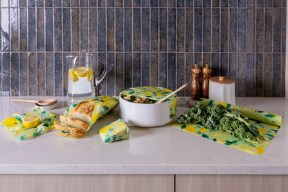 Bee's Wrap: Assorted Set of 3 (S,M,L), Fresh Squeeze