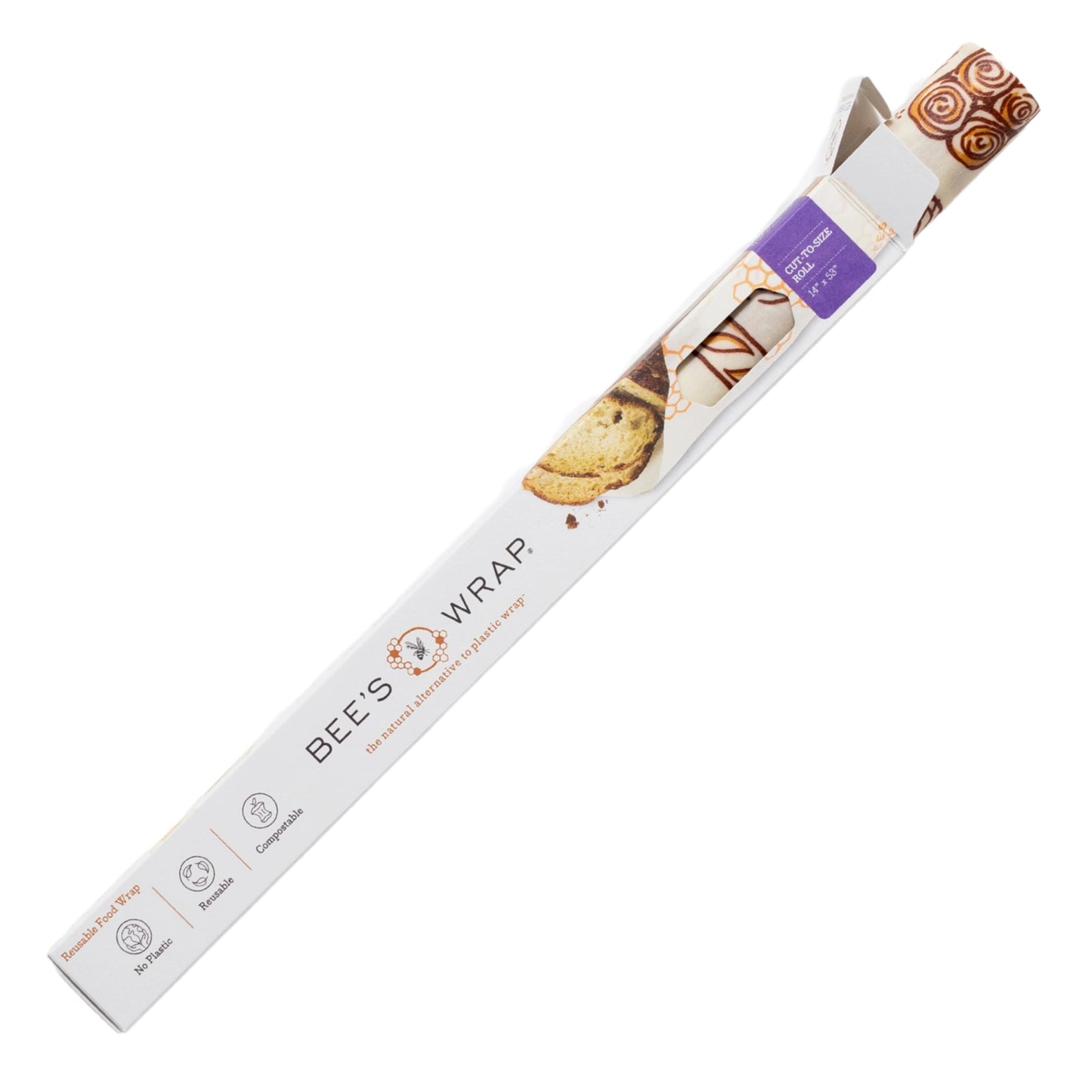 Bee's Wrap Cut-To-Size Roll: Bakery Lane