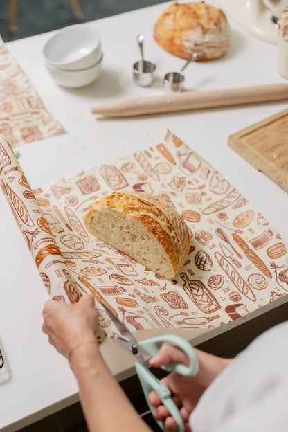 Bee's Wrap Cut-To-Size Roll: Bakery Lane