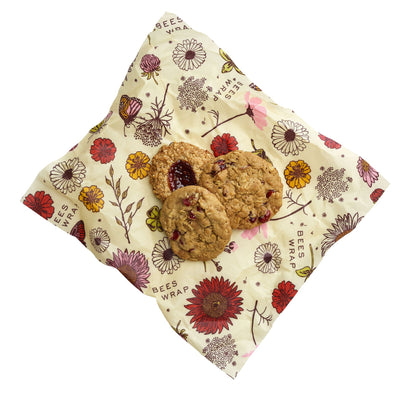 Bee's Wrap Cut-To-Size Roll: Meadow Magic