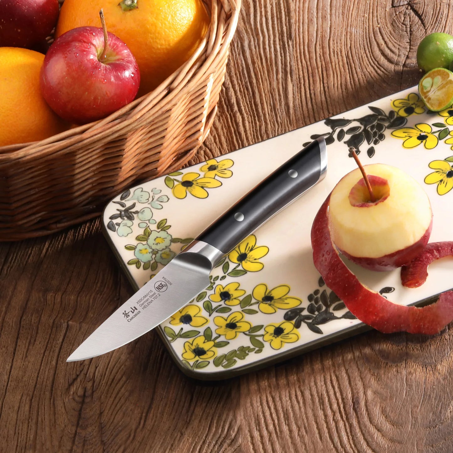 Cangshan Helena 3.5" Paring Knife, Black