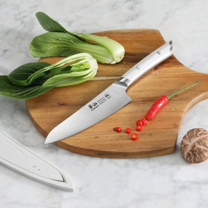 Cangshan Helena 5.5" Prep Knife w/Sheath, White