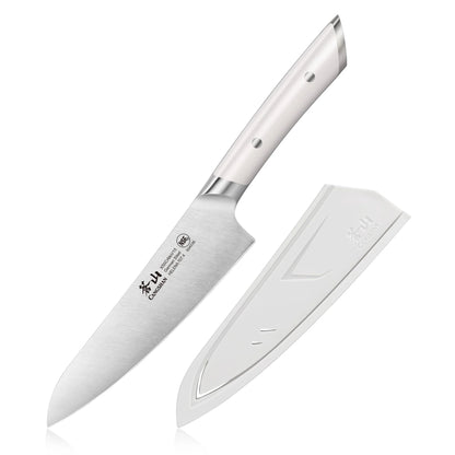 Cangshan Helena 5.5" Prep Knife w/Sheath, White