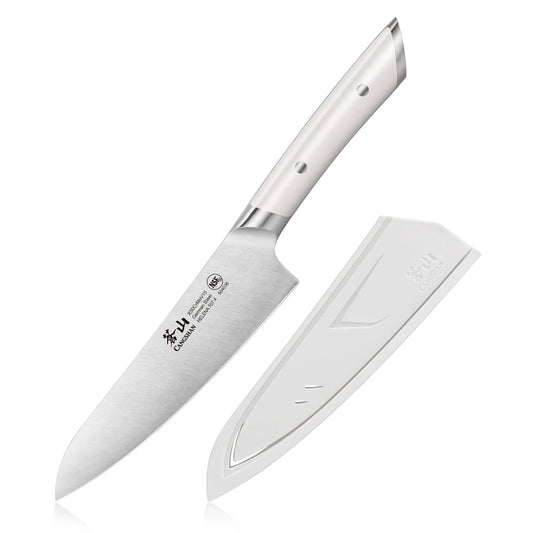 Cangshan Helena 5.5" Prep Knife w/Sheath, White