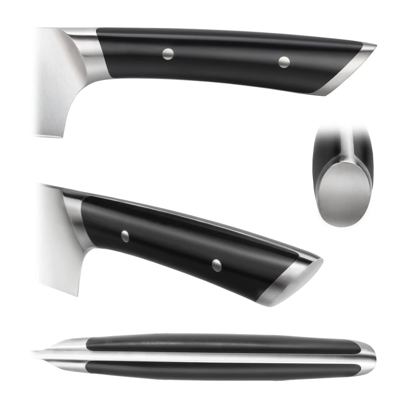 Cangshan Helena 7" Meat Cleaver w/ Sheath, Black