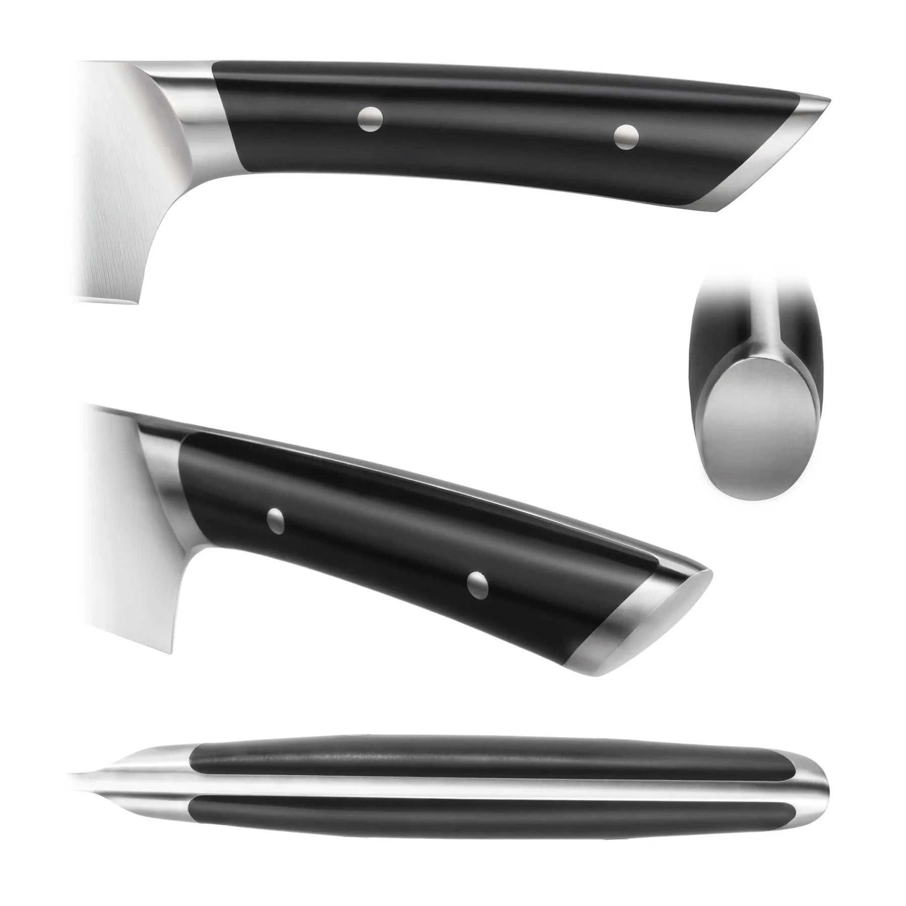 Cangshan Helena 7" Meat Cleaver w/ Sheath, Black