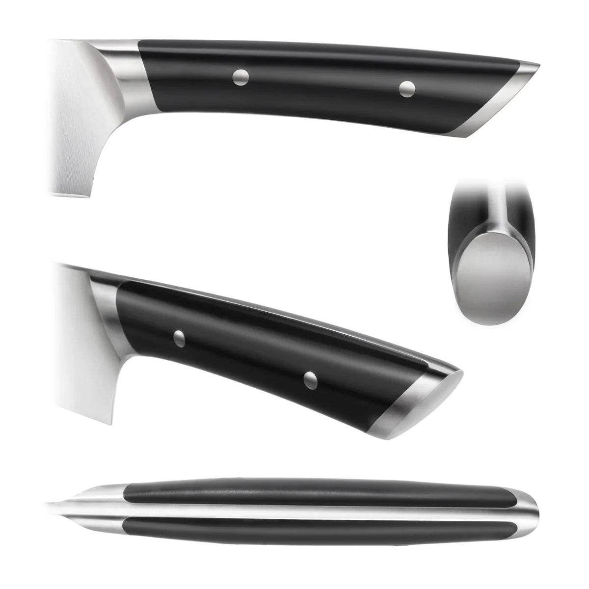 Cangshan Helena 7" Santoku Knife, Black