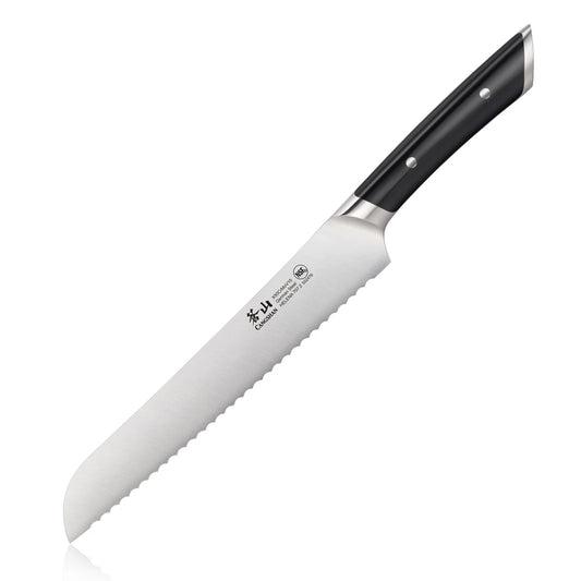 Cangshan Helena 8" Bread Knife, Black