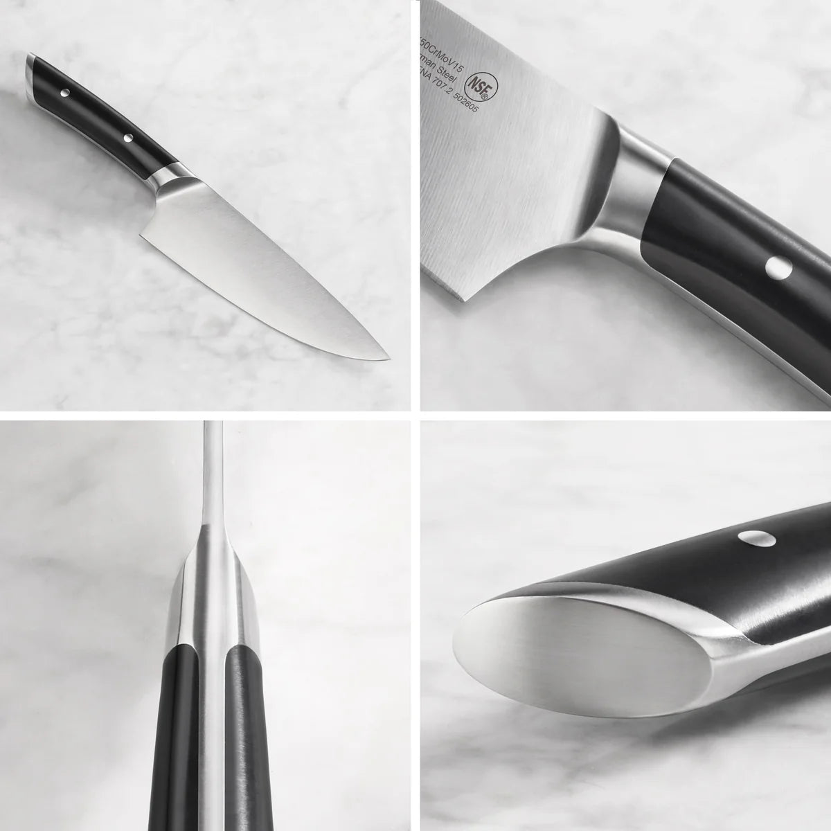 Cangshan Helena  8" Chef's Knife, Black