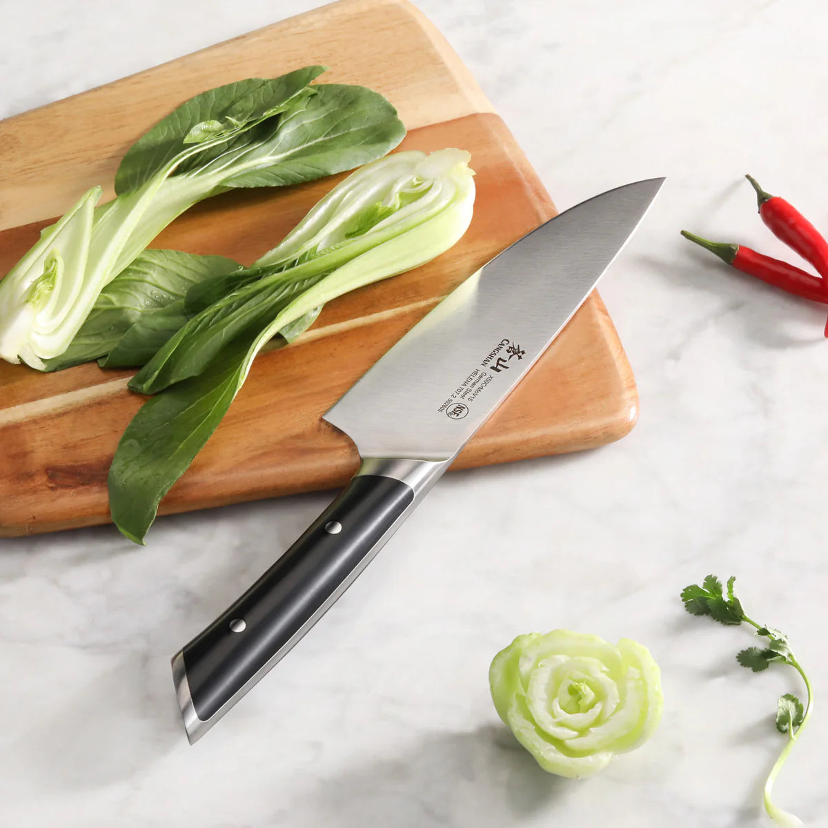 Cangshan Helena  8" Chef's Knife, Black