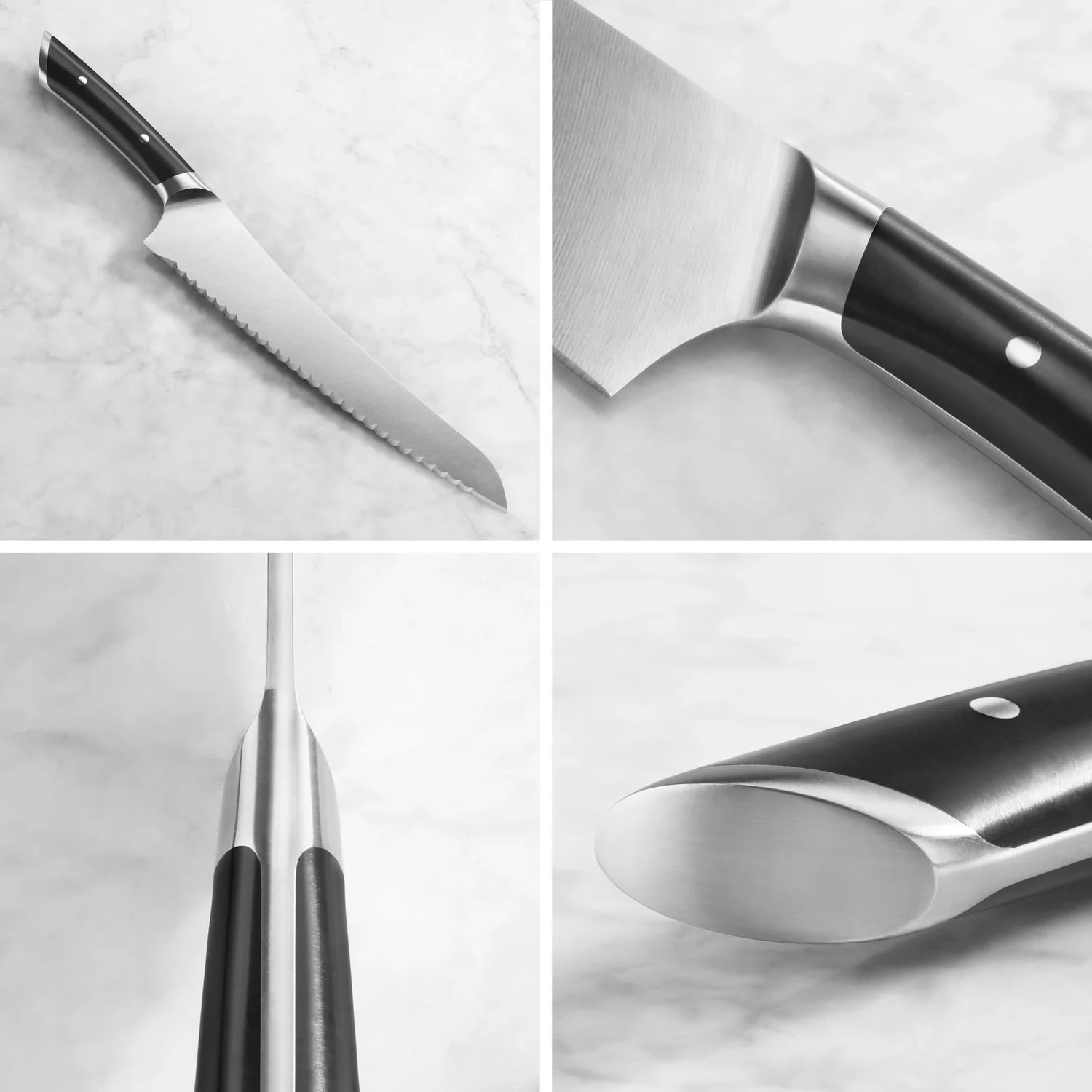 Cangshan Helena 9" Deli Knife, Black