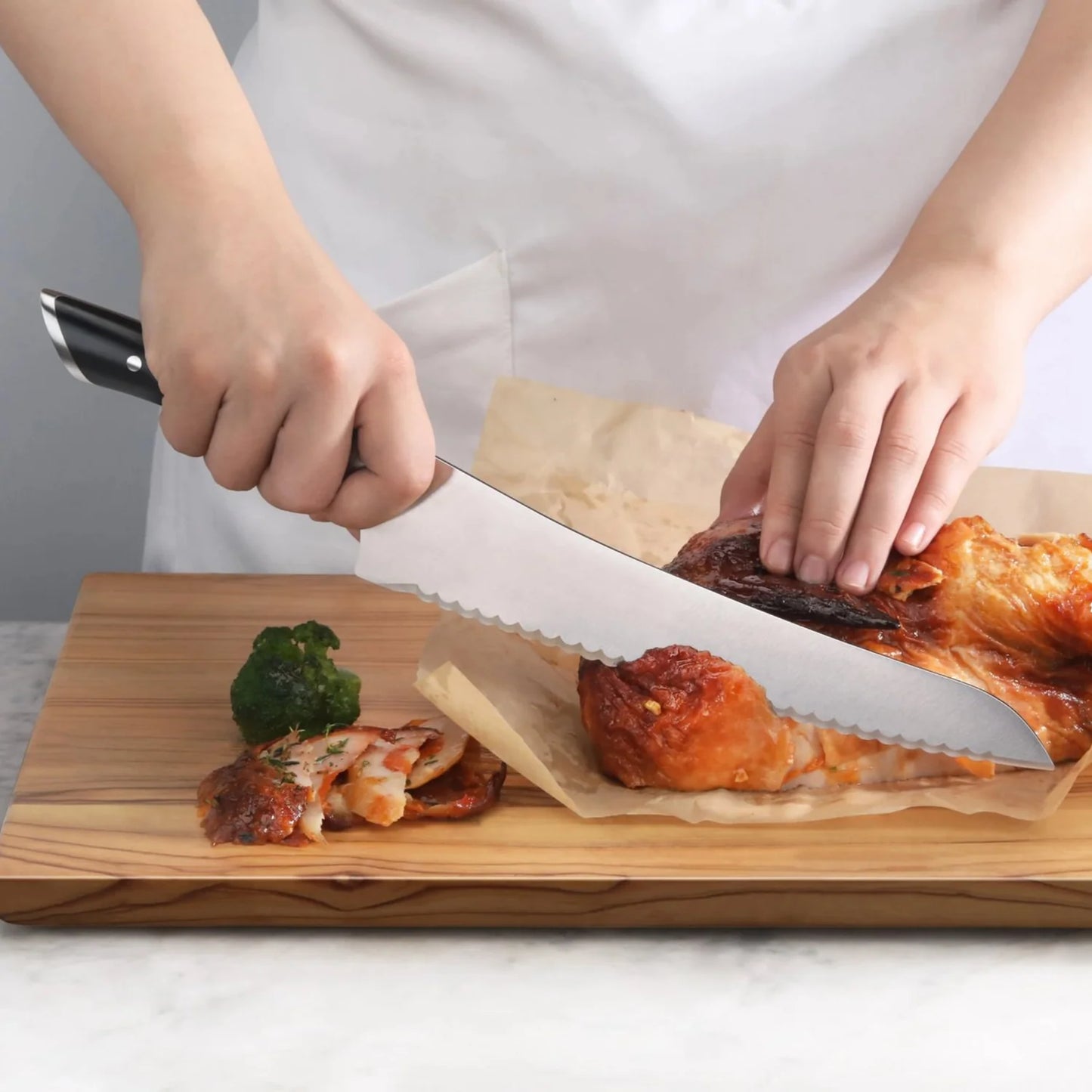 Cangshan Helena 9" Deli Knife, Black