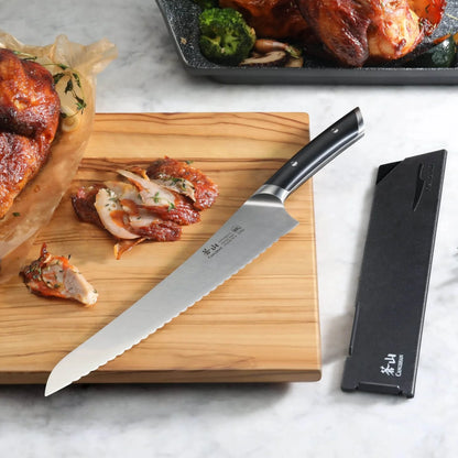 Cangshan Helena 9" Deli Knife, Black