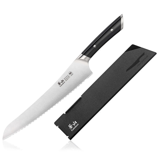 Cangshan Helena 9" Deli Knife, Black