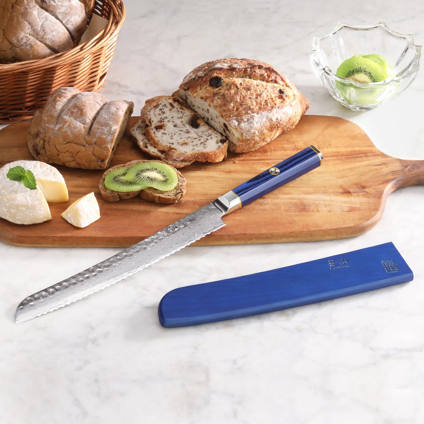 Cangshan Kita 9" Bread Knife w/ Sheath