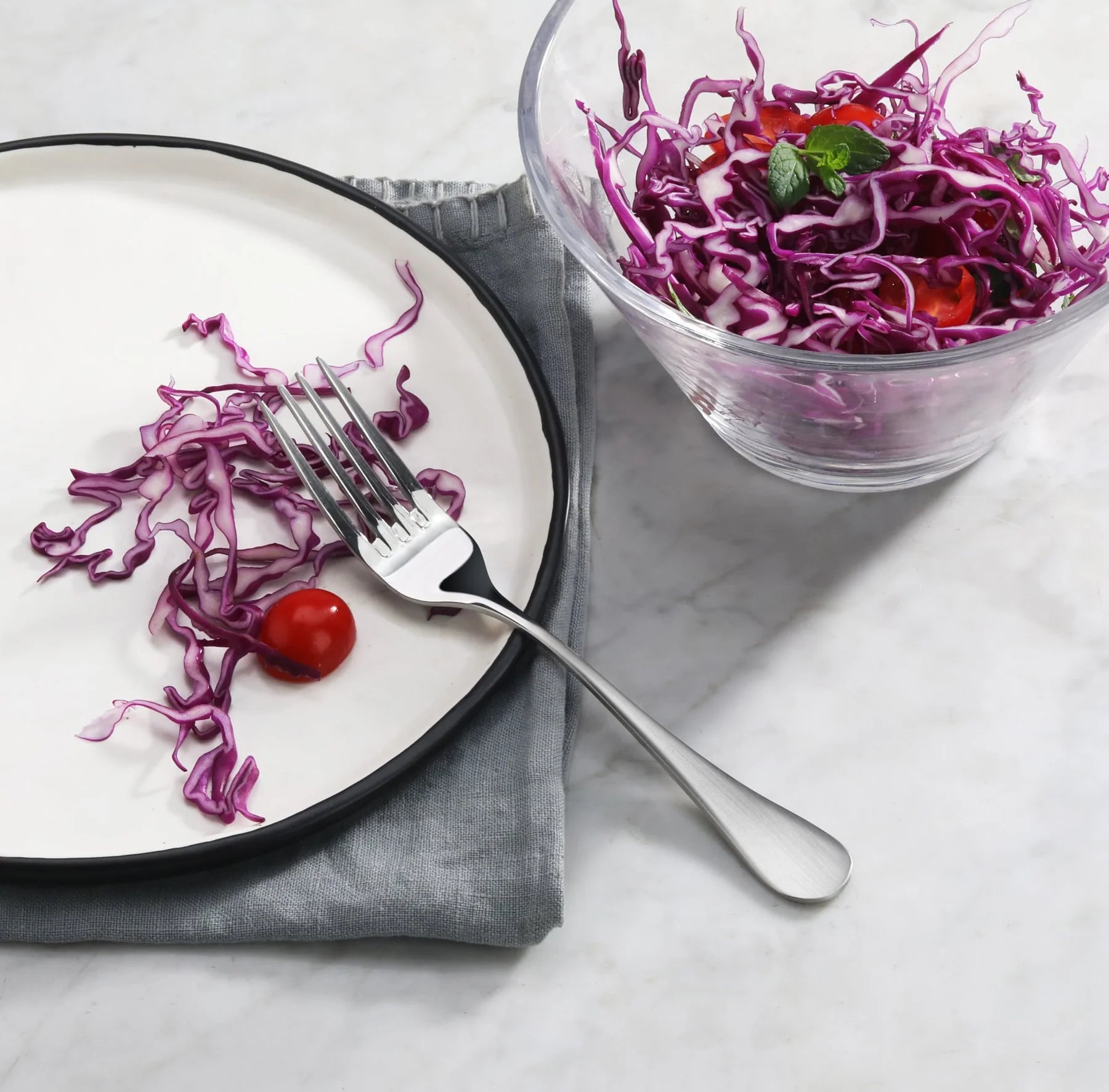 Cangshan Rain Flatware: Salad Fork