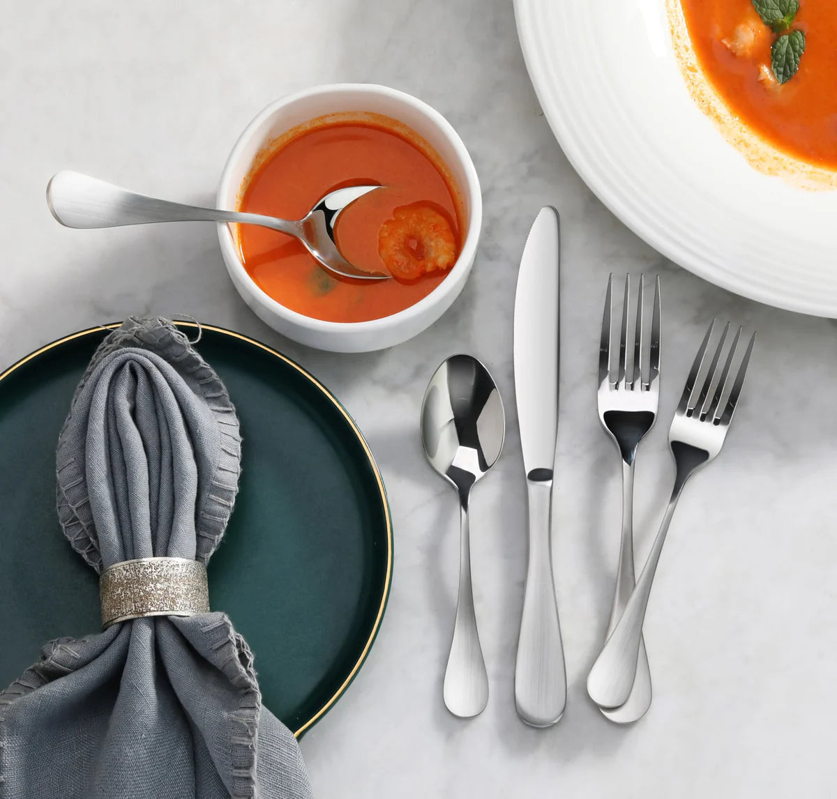 Cangshan Rain Flatware Set: 20 Piece