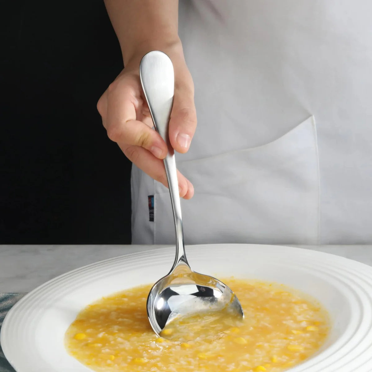Cangshan Rain Flatware: Soup Ladle