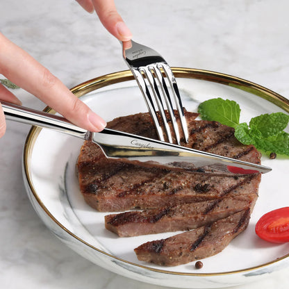 Cangshan Rain II Flatware: Forged 20 Piece Set
