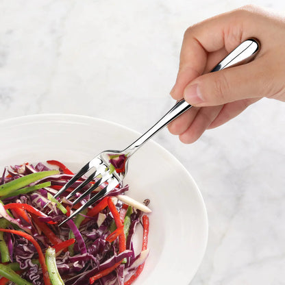 Cangshan Rain II Flatware: Forged Salad Fork