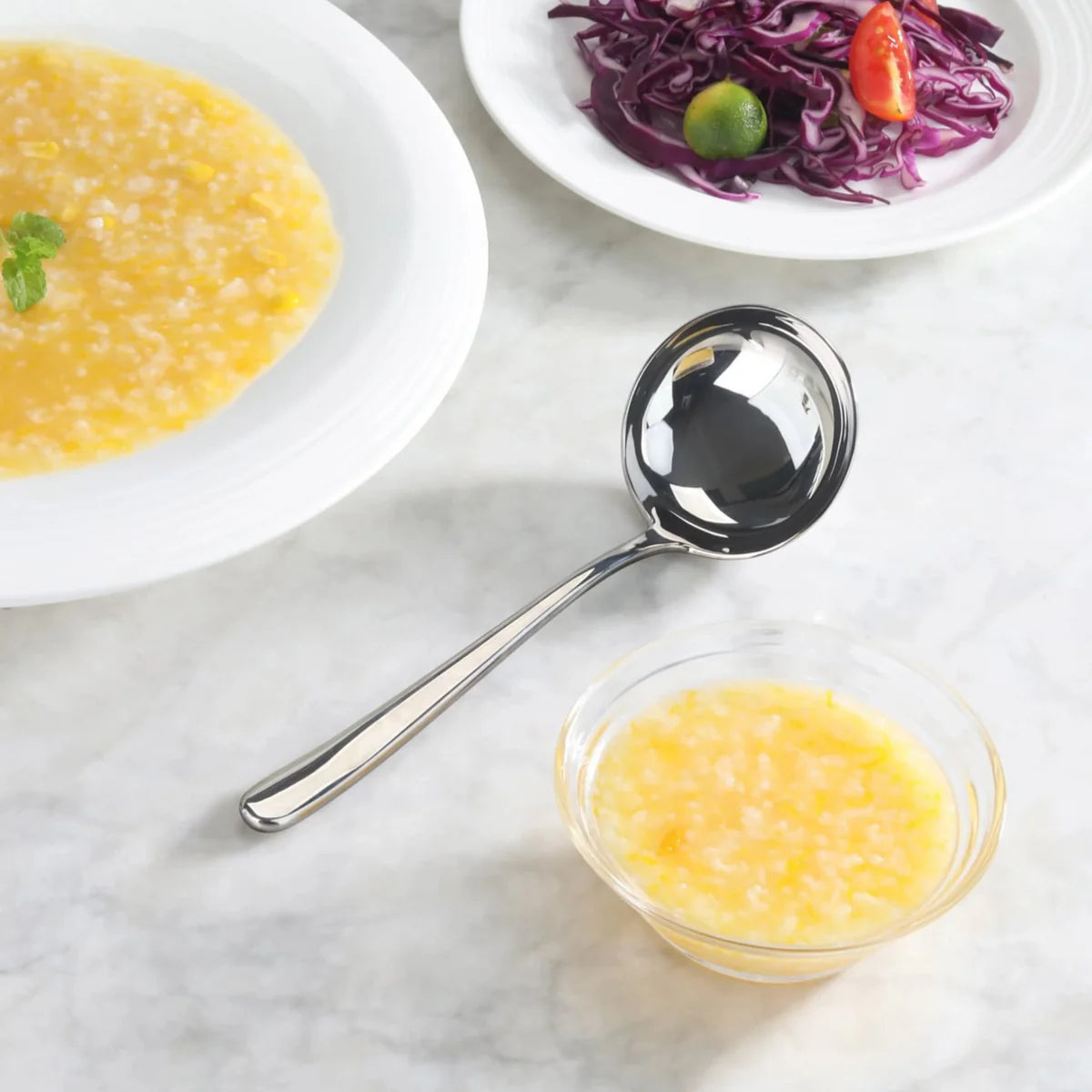 Cangshan Rain II Flatware: Forged Soup Ladle