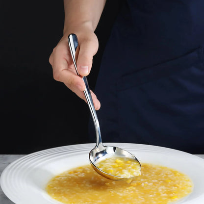 Cangshan Rain II Flatware: Forged Soup Ladle