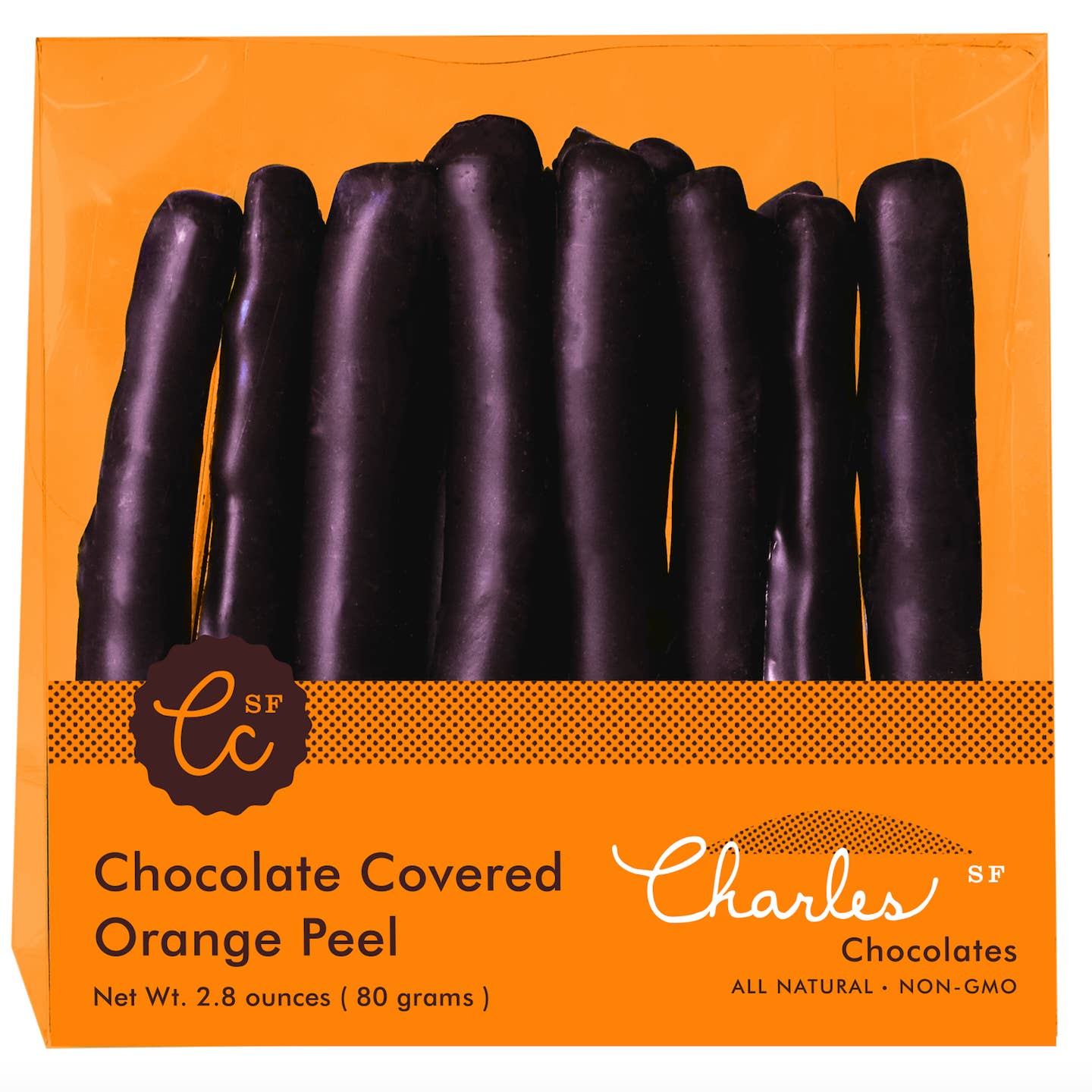 Charles Chocolates - Chocolate Covered Orange Peel