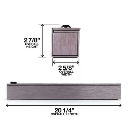 ChicWrap Aluminum Foil Dispenser: 18", Stainless