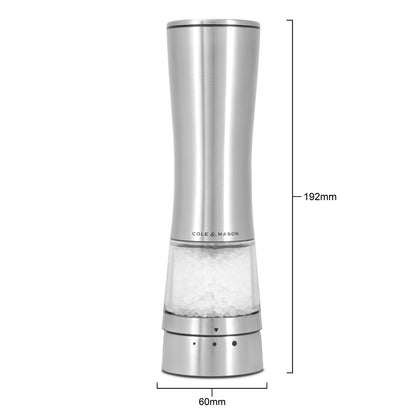 Cole & Mason Derwent Rechargeable Electric Mill: Salt
