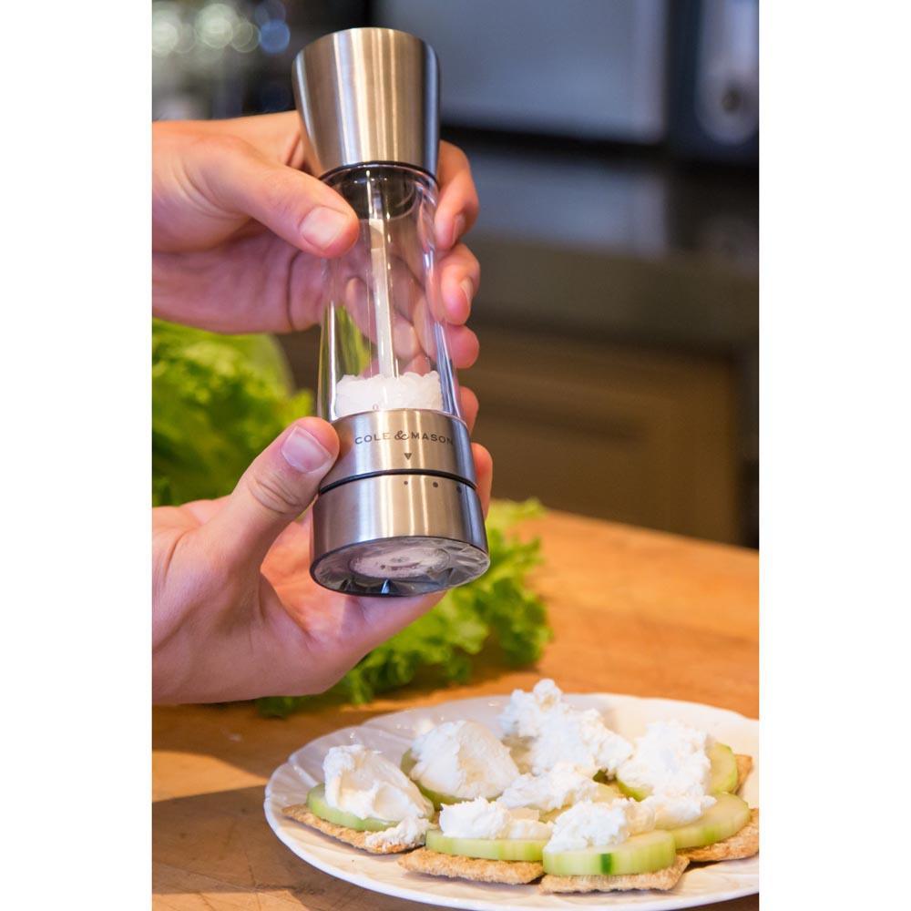 Cole & Mason Derwent Salt Mill: Stainless Steel