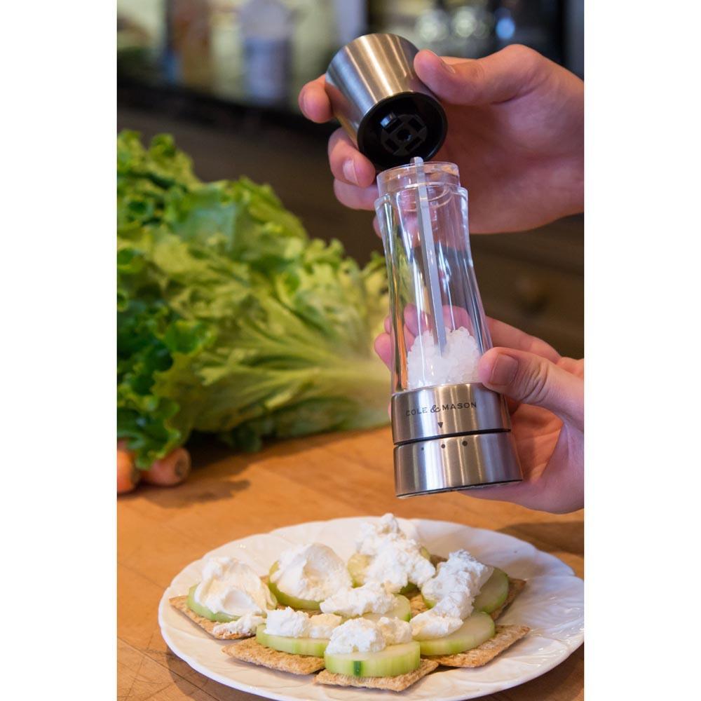 Cole & Mason Derwent Salt Mill: Stainless Steel