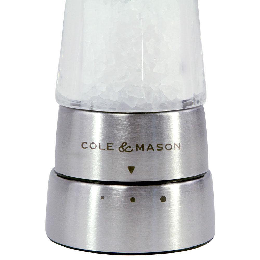 Cole & Mason Derwent Salt Mill: Stainless Steel