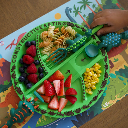 Constructive Eating Placemat: Dino