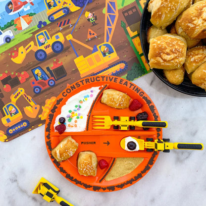 Constructive Eating Plate: Construction