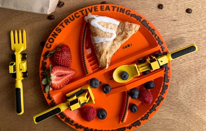 Constructive Eating Utensils: Pusher