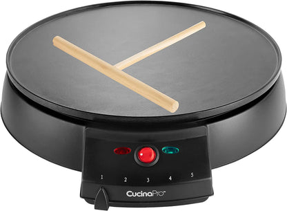 CucinaPro Crepe Maker: Non-stick
