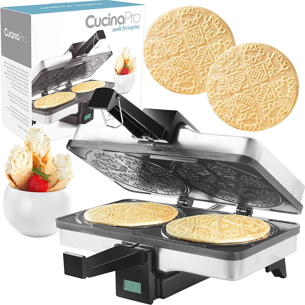 CucinaPro Krumkake Baker